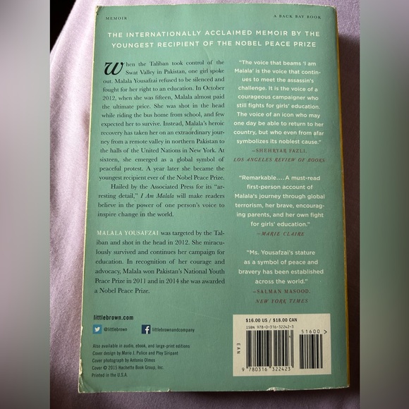 I am Malala Book - Picture 2 of 3